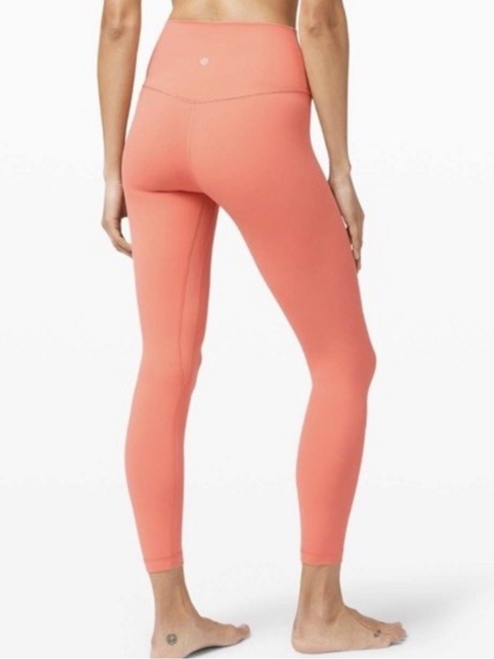 Lululemon Align Pant II 25" Cool Rustic Coral Workout Gym Athleisure-8
